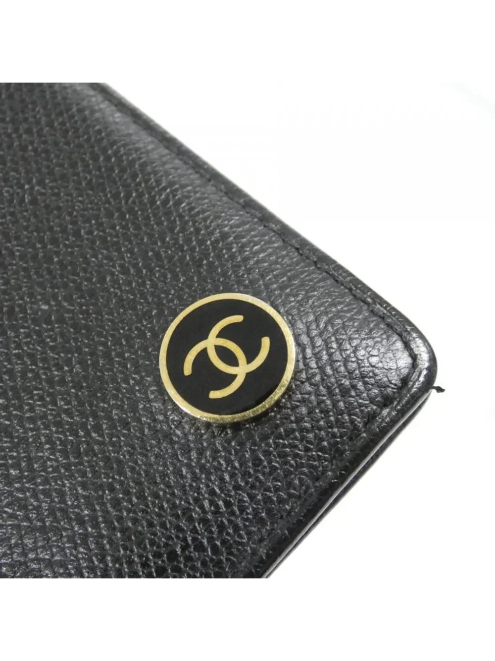 Chanel Vintage Coco Button Line Card Case